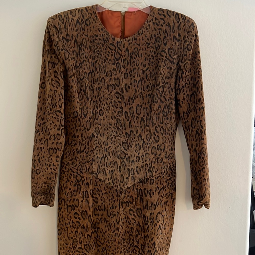 Vintage Liz Roberts - Leopard Dress